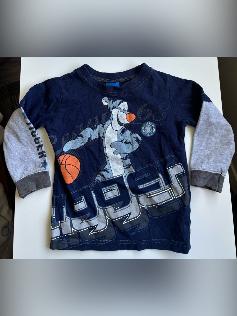 Disney tiger basketball long sleeve